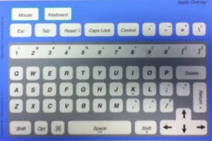 Apple Qwerty Overlay for Intellikeys