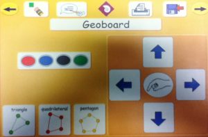 Geoboard Overlay (Intellimathics)